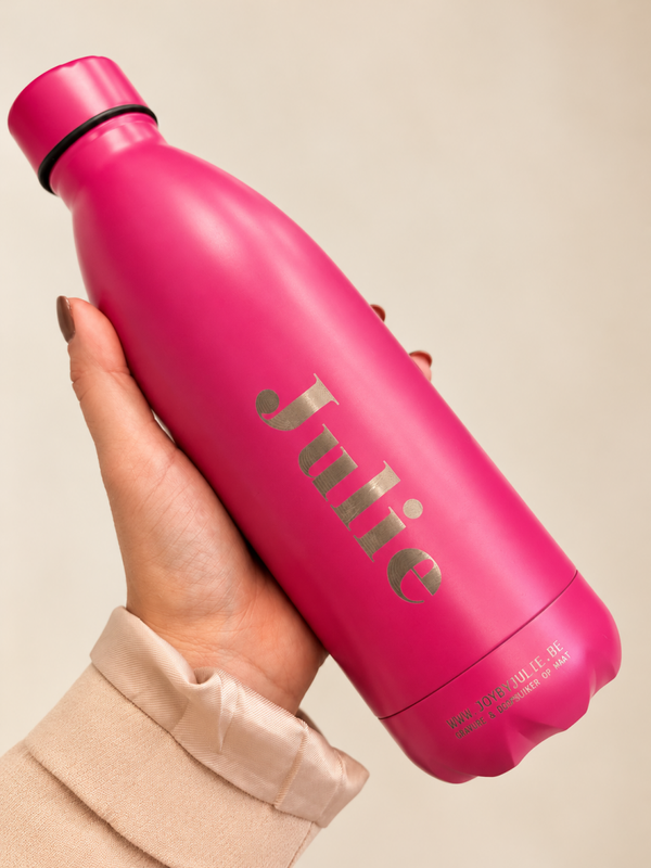 RVS drinkfles - 8 kleuren