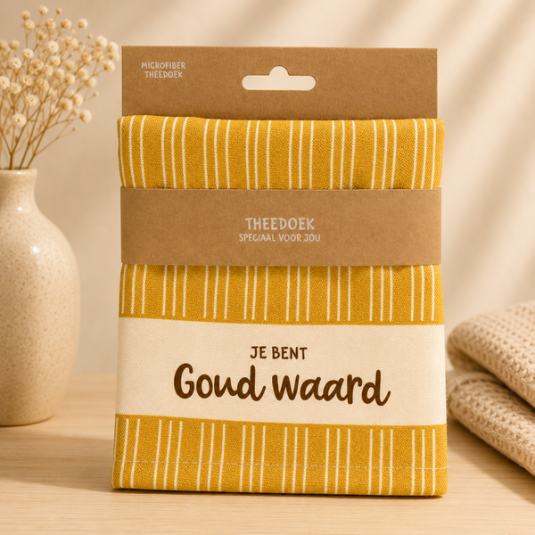 theedoek je bent goud waard