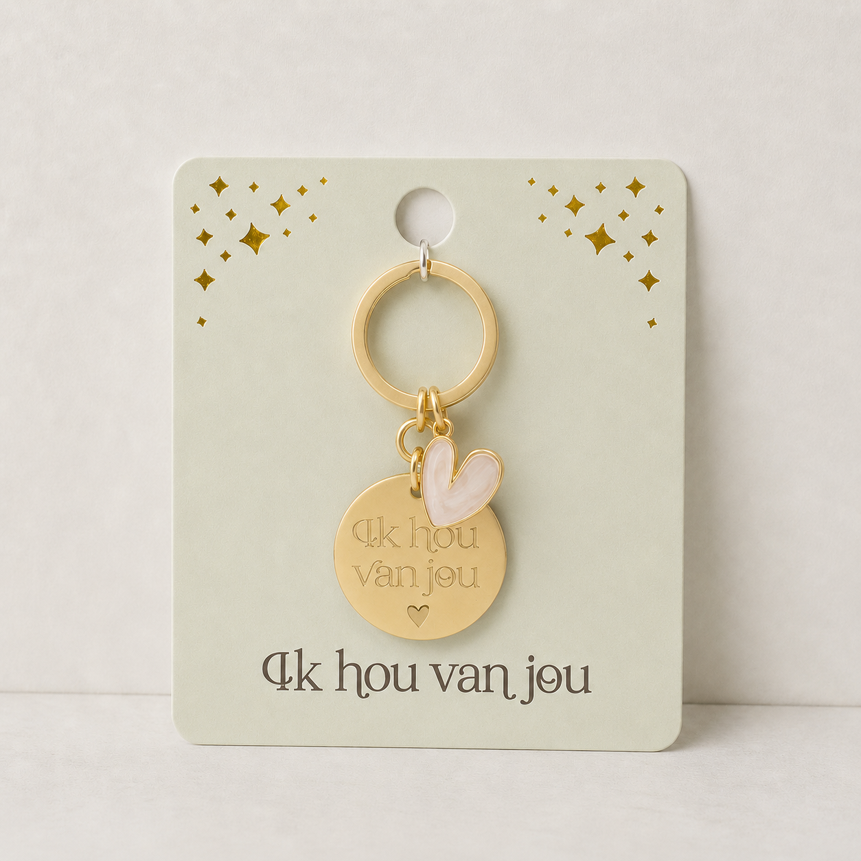 sleutelhanger ik hou van jou