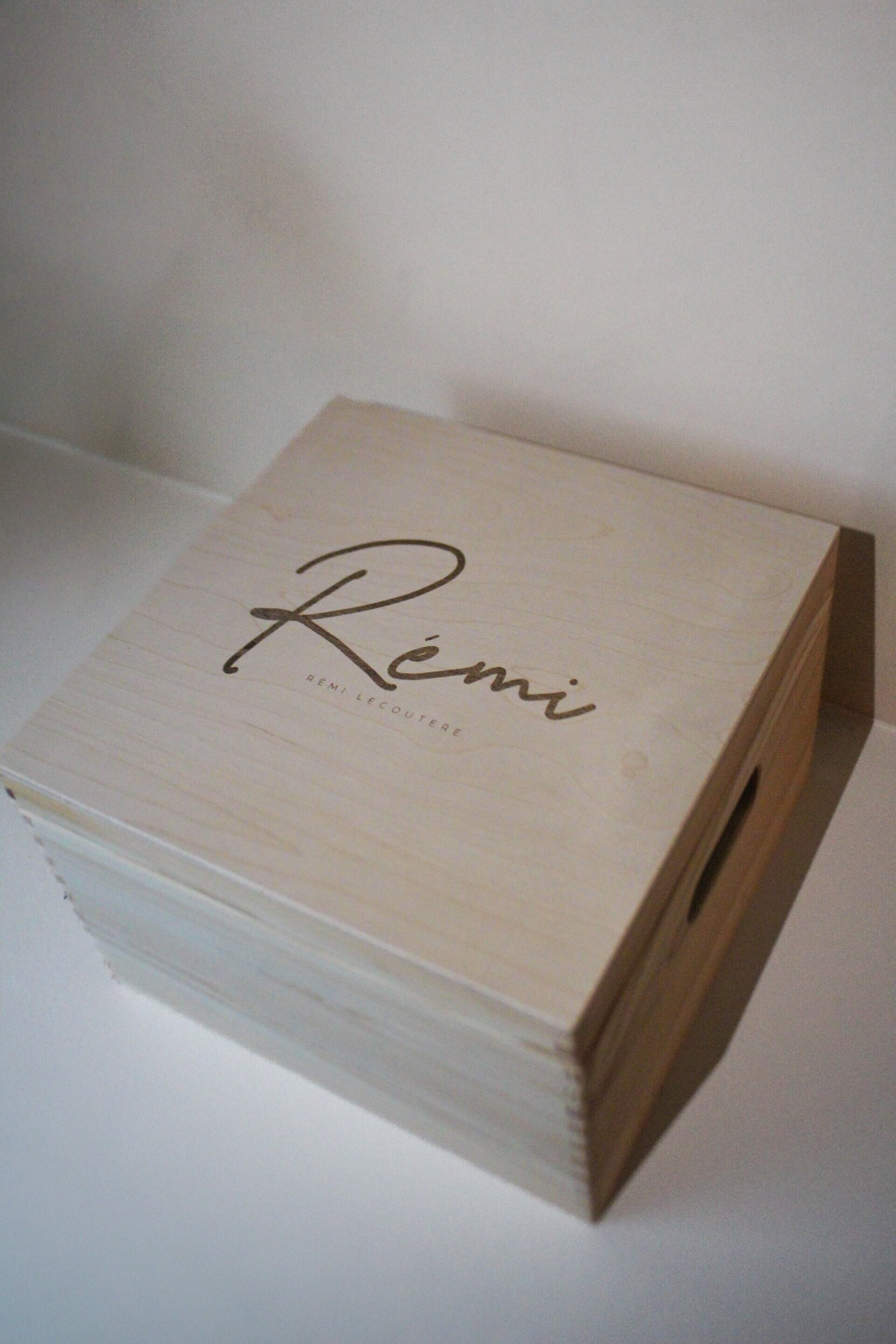 Herinneringsbox vierkant groot  – gepersonaliseerde doos