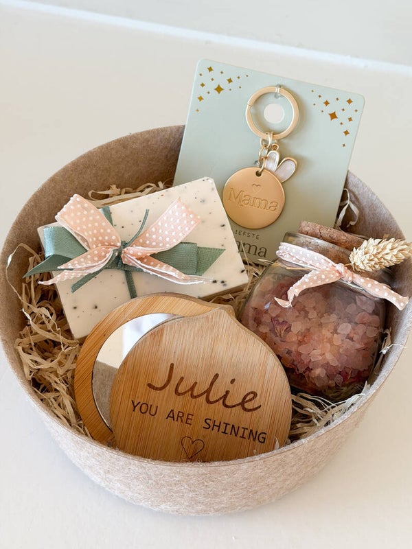 Gepersonaliseerd cadeaumandje vilt