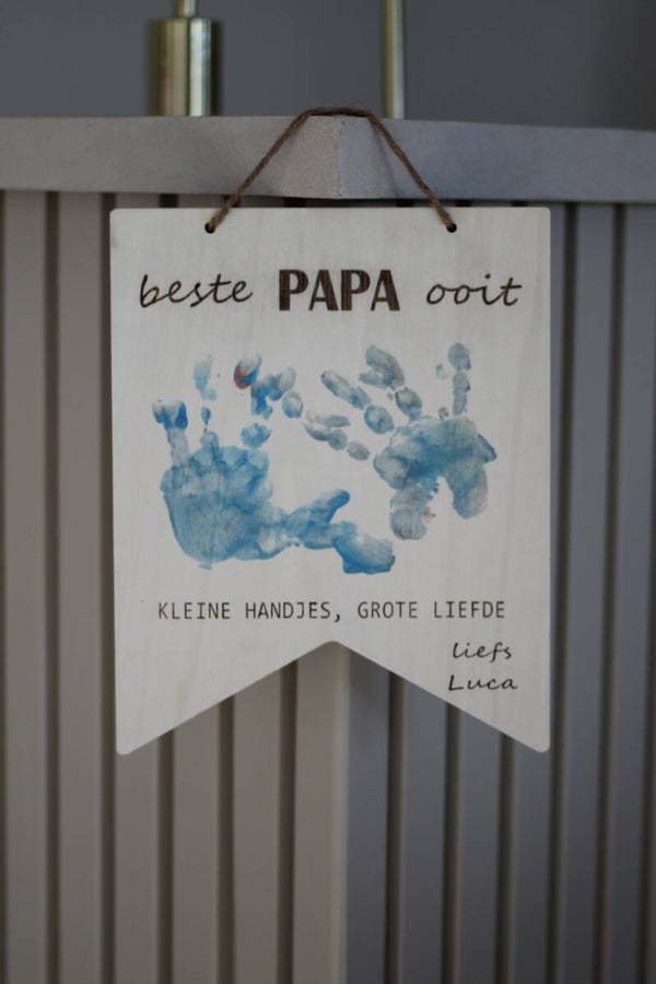 Liefde in Handjes – Gepersonaliseerd Vaderdagcadeau