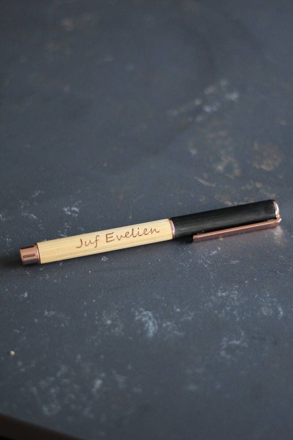 gepersonaliseerde balpen voor juf of meester