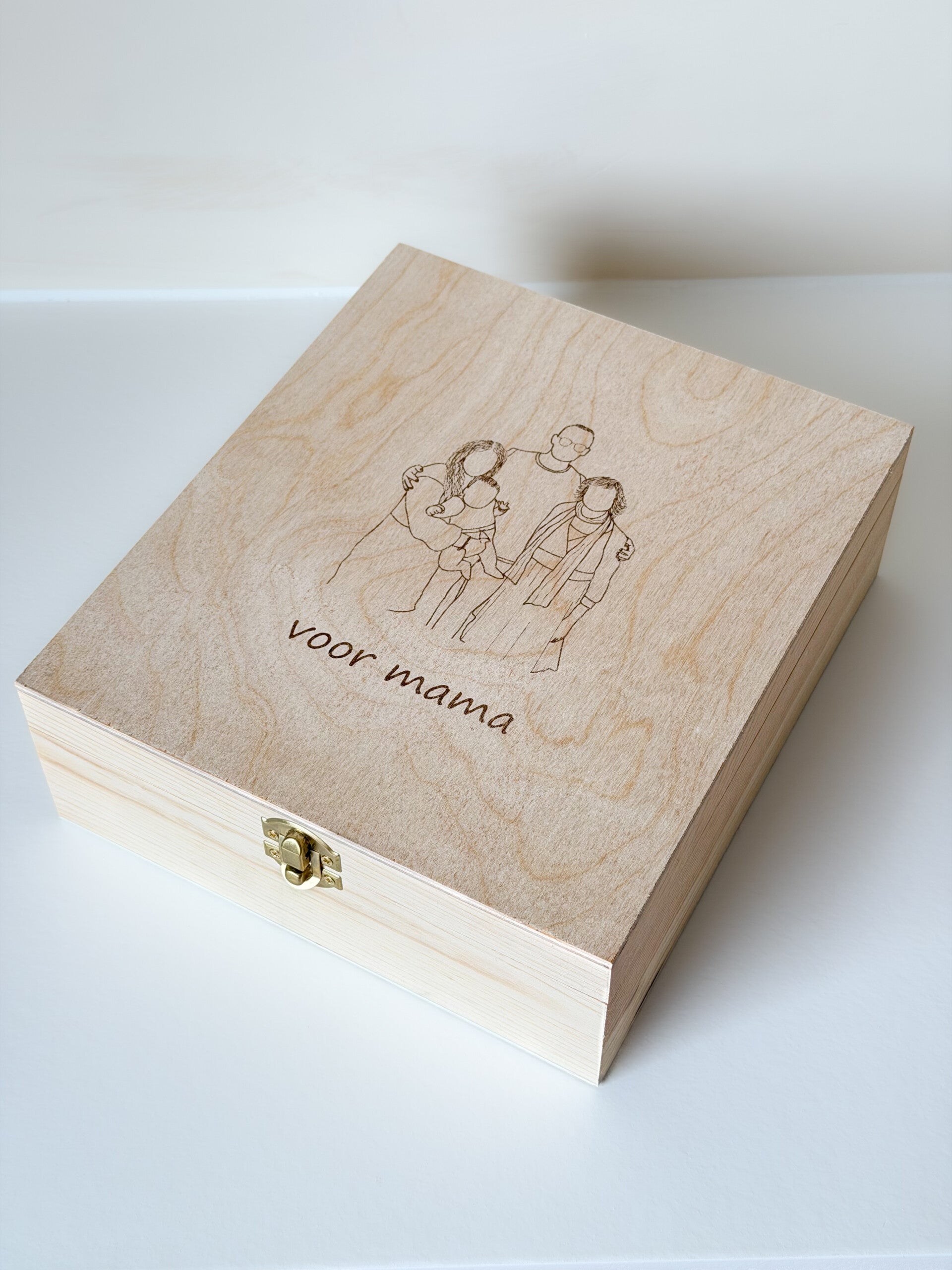 gepersonaliseerde theekist - groot