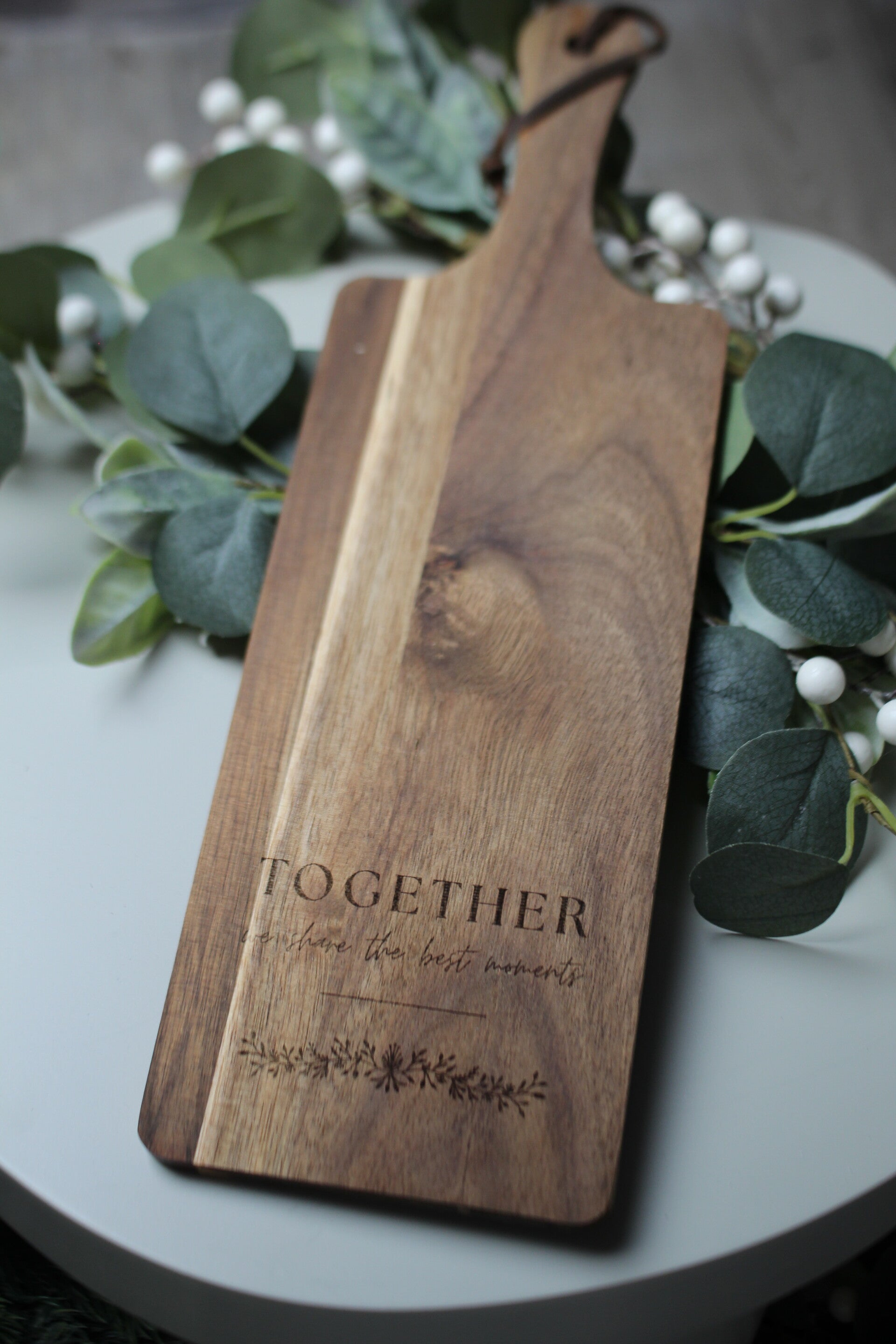 Gepersonaliseerde tapasplank - lang