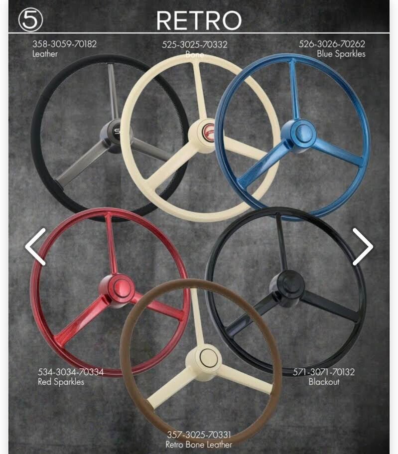 Retro Steering Wheels