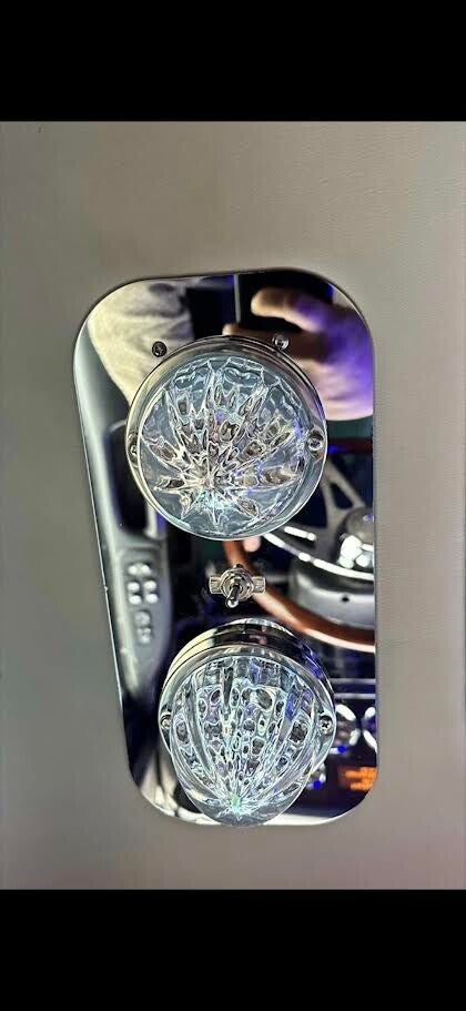 Peterbuilt Map Light Plates With Lights
