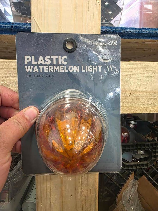 ArmChrome Large Amber-Amber Clearance light only