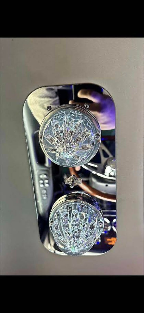 Peterbuilt Map Light Plates With Lights