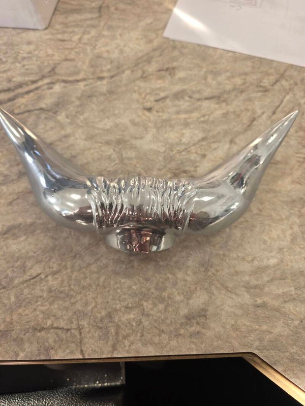 Chrome Bull Horn Hood