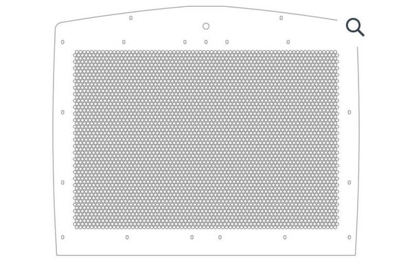 Kenworth t880 Grill Inserts 14G