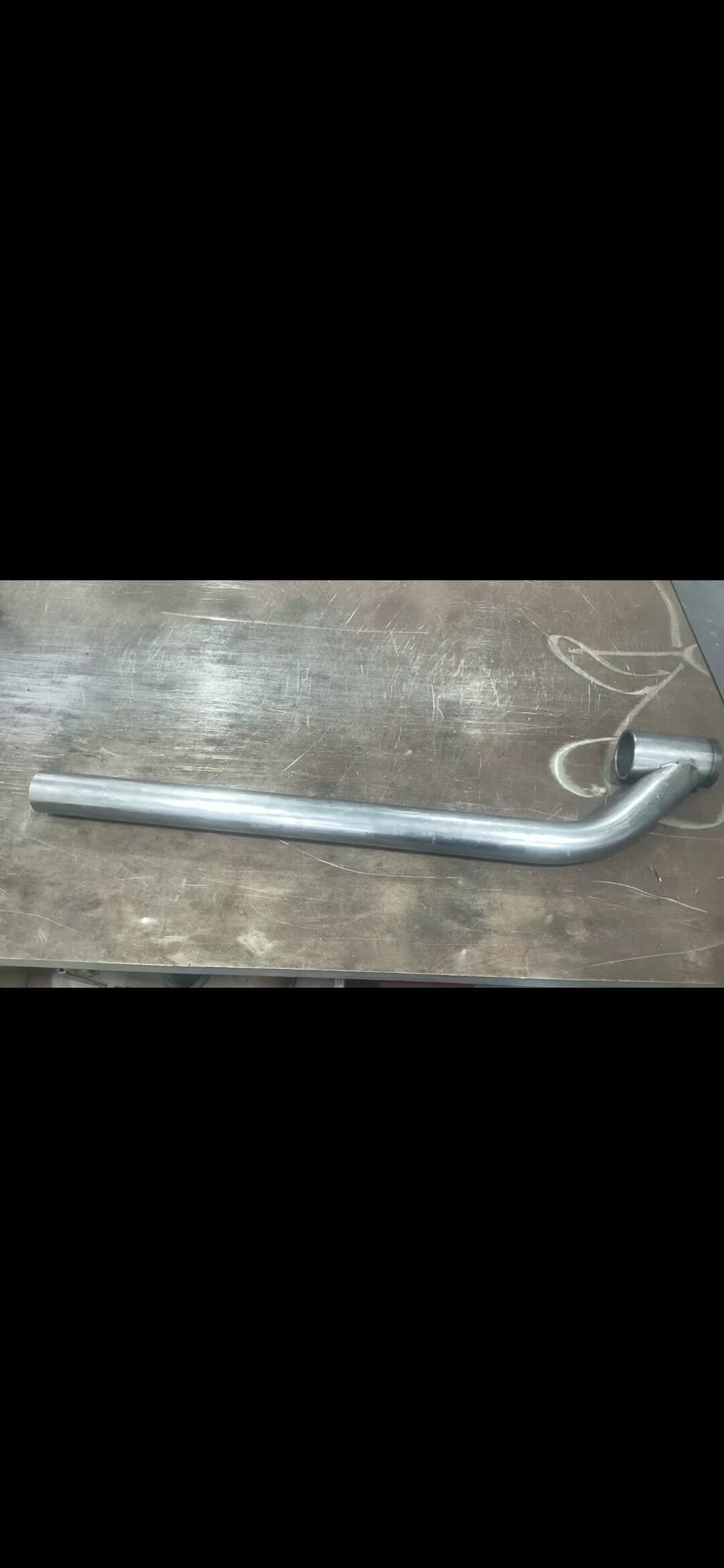 Stainless Steel Offside Pipe with Clips
