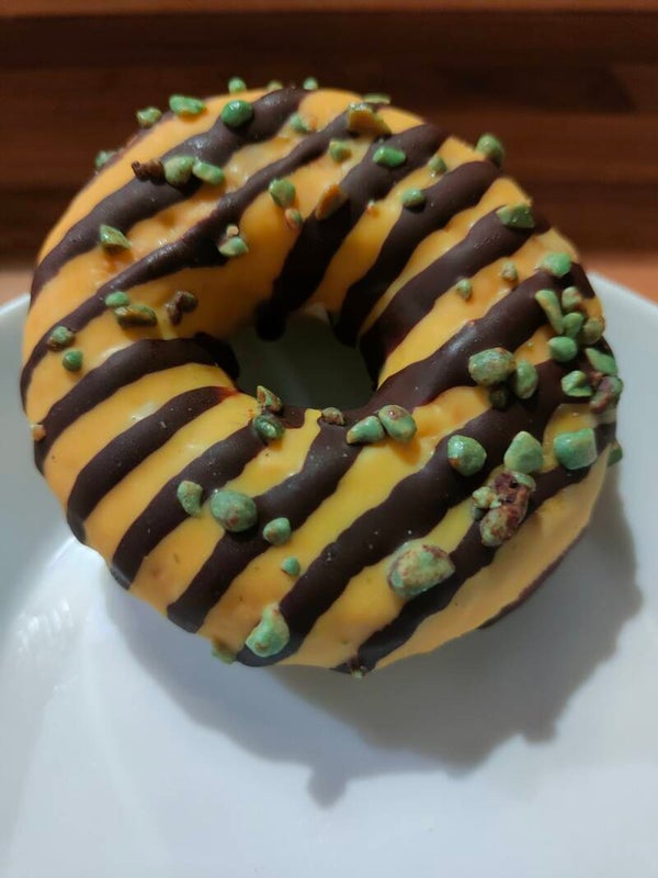 Donnuts fourré Pistache chocolat banane