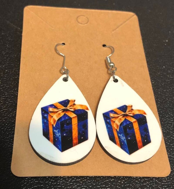 Blue gift box