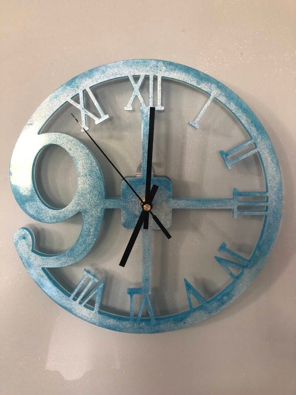 Blue Clock