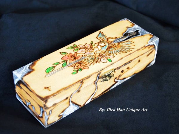 Vogel Holz Box