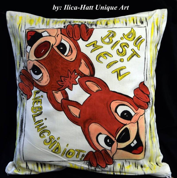 Kissen ---Chip and Dale