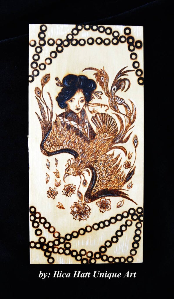 Geisha Holz Box: