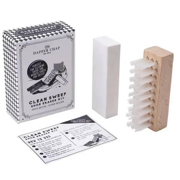 Kit de gomme à effacer pour chaussures « Clean Sweep » de Dapper Chap