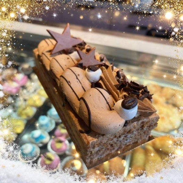 Kerst Chocoladeschnitt