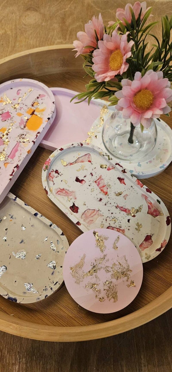 Workshop Volwassenen | Jesmonite Deco maken | 12 dec