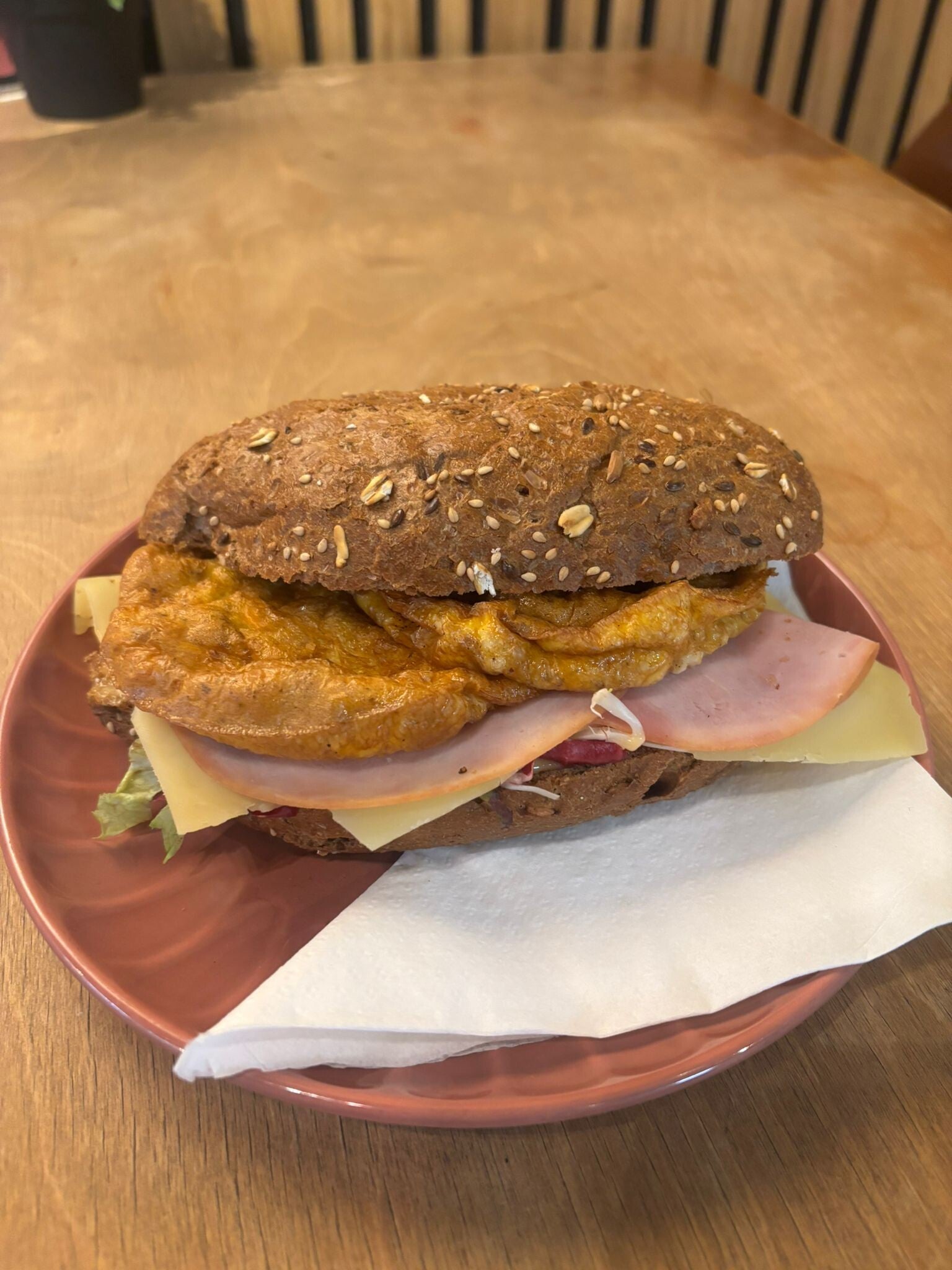 Belegd Broodje Omelet