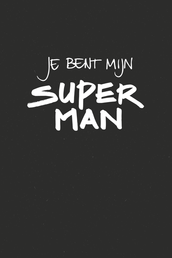 Kaart Je bent mijn superman