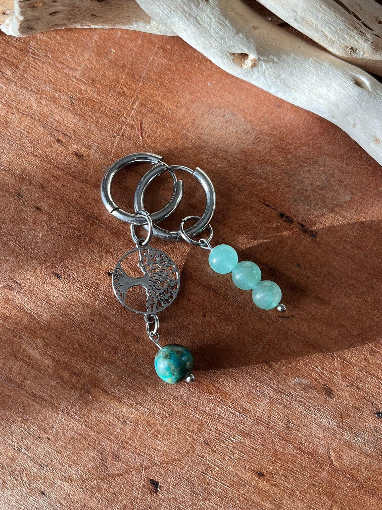 Boucles d'oreilles Upcyclé - Celest