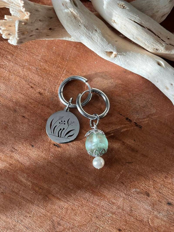 Boucles d'oreilles Upcyclé - Nébula