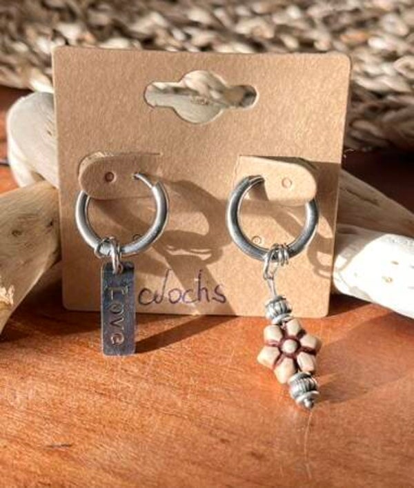 Boucles d'oreilles Upcycle - Noctis