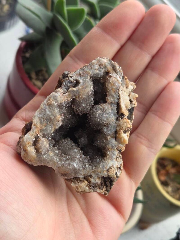 Raw pink amethyst