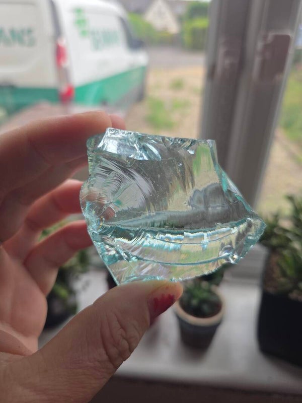 Aqua blue Obsidian or Andarra crystal 💙