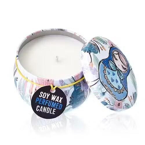 Art Tin Candles