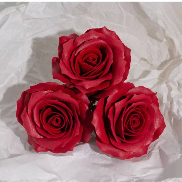Romatic Rose Soap - Wine Red