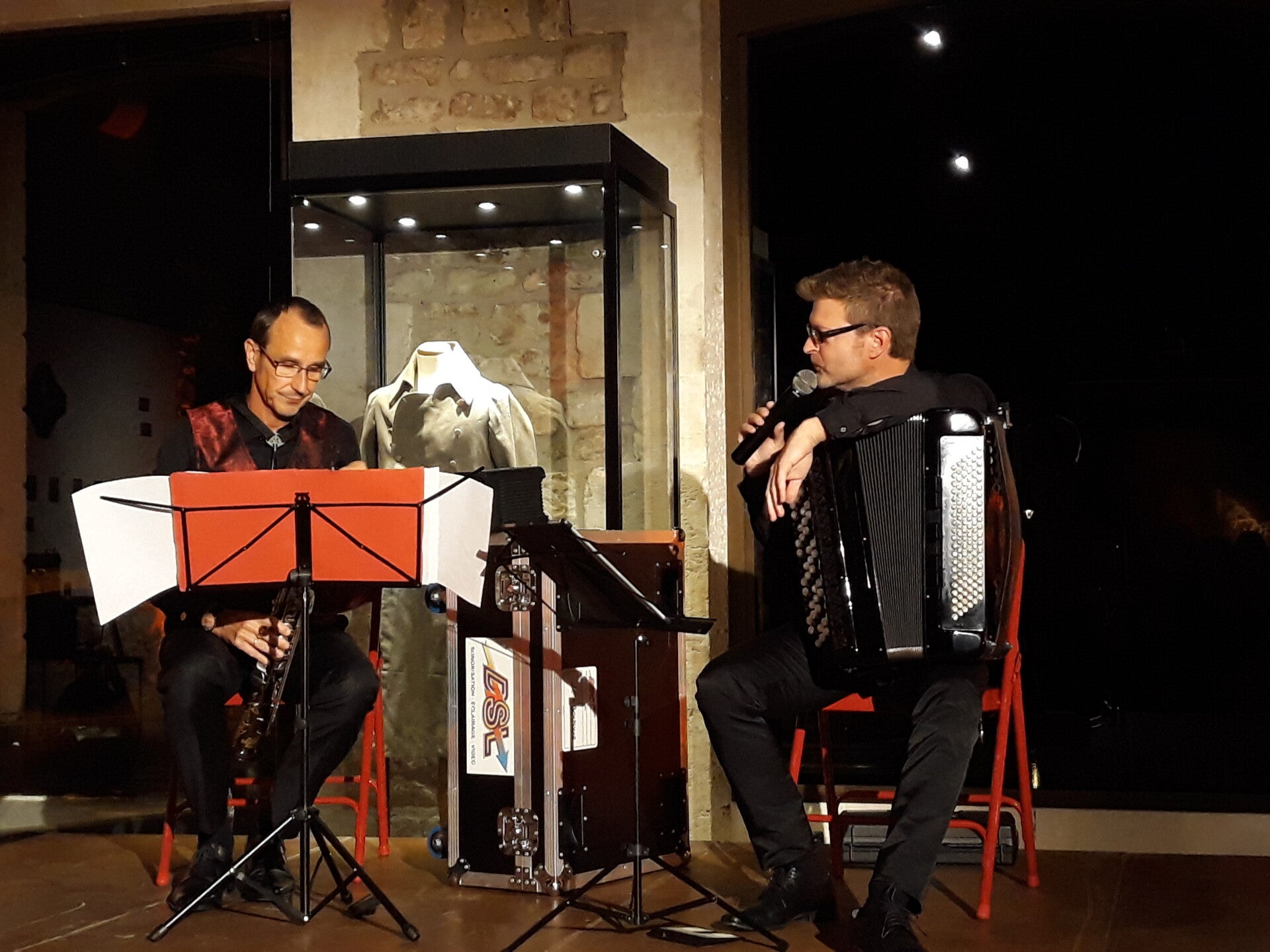 Festi-classique :  Michel supéra saxophone et Eric Comère accordéon