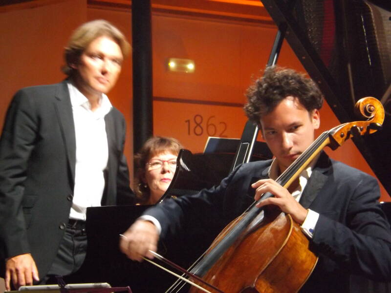 Festi-classique : Edgard Moreau Victoire de la Musique violoncelle et Hervé N' Kaoua piano
