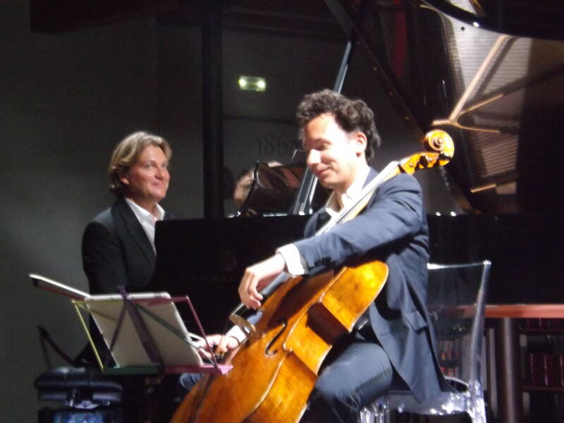 Festi-classique : Edgard Moreau Victoire de la Musique violoncelle et Hervé N' Kaoua piano