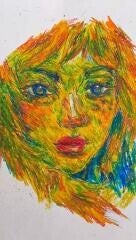 Children enjoying acrylic painting at Doodlebugs Arts & Crafts focused art group