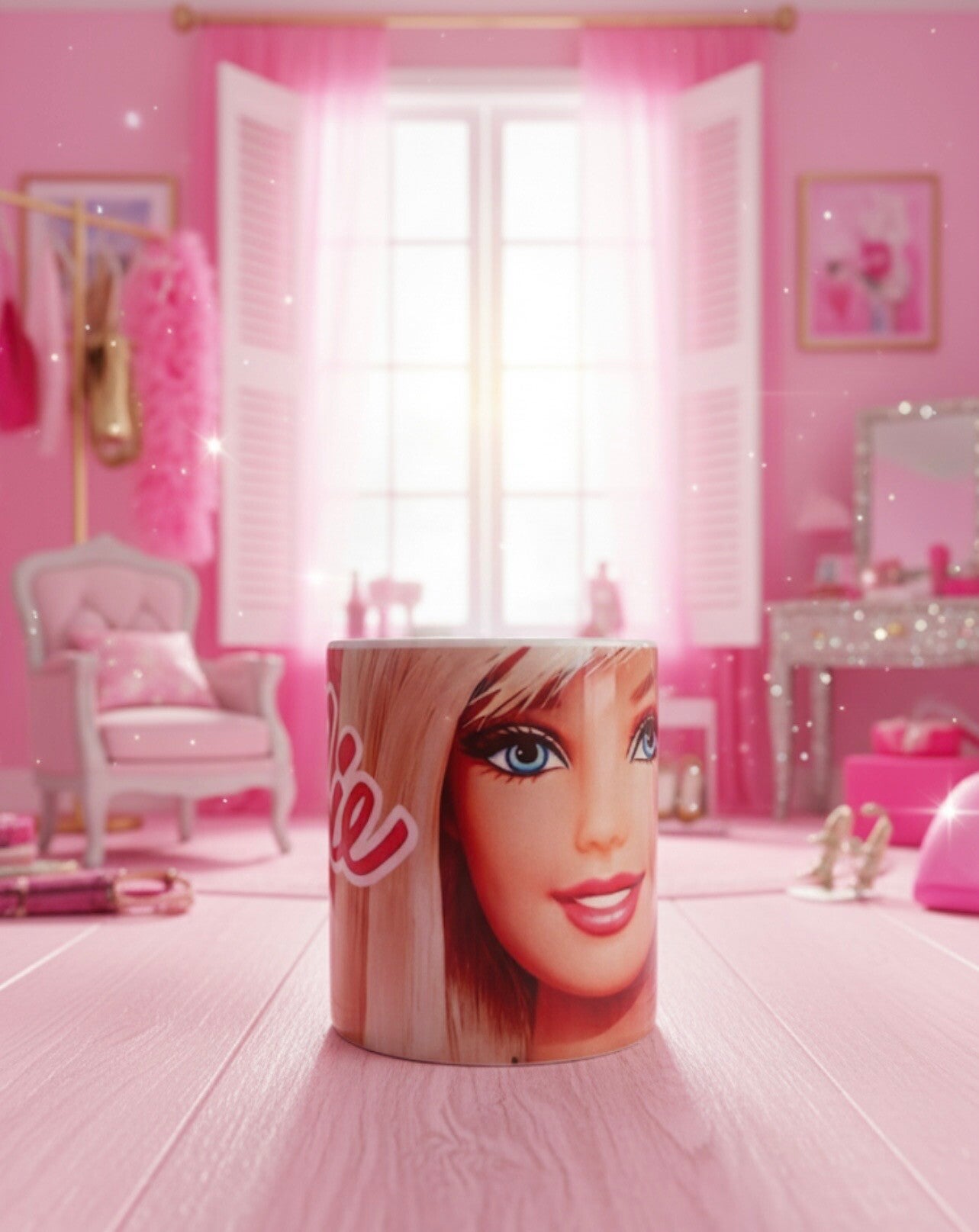 mug barbie
