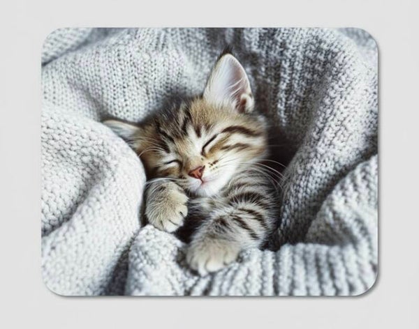 tapis de souris chaton