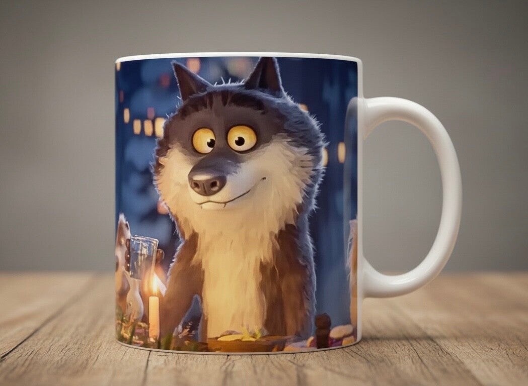 Tasse loup Intermarché