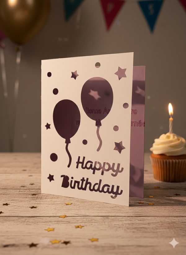 carte d'anniversaire