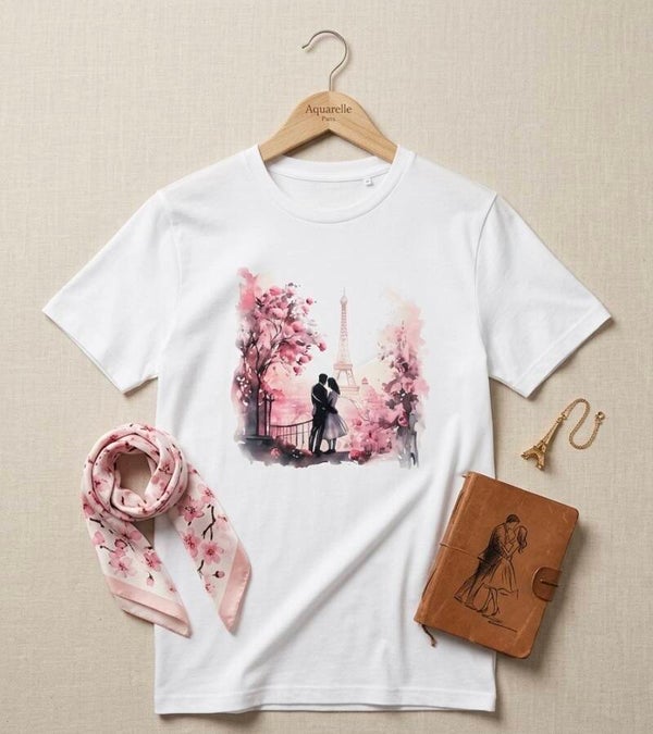 teeshirt motif paris dtf