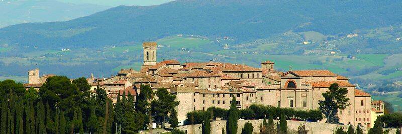 Panorama borgo Monte Castello di Vibio