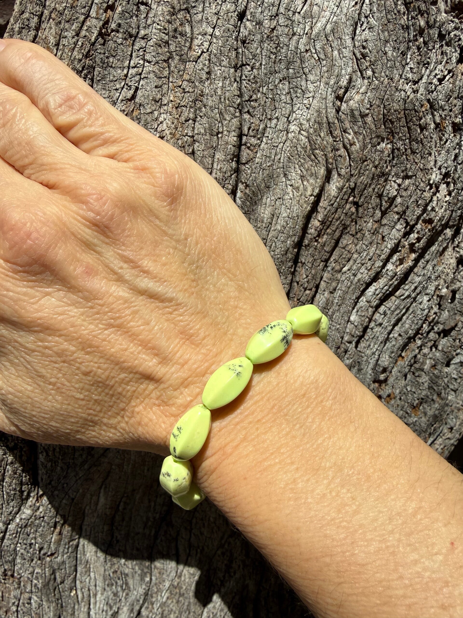 Lemon Chrysoprase Bracelet