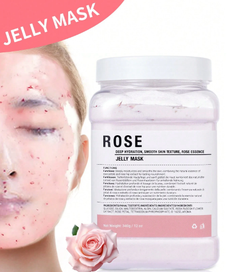 Rose jelly mask
