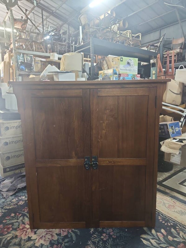 Wooden Media Cabinet for Sale