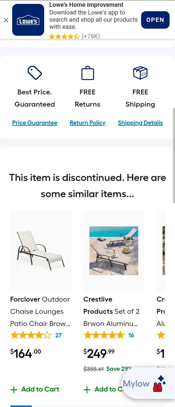 Tanish Outdoor Chase Lounge Chair