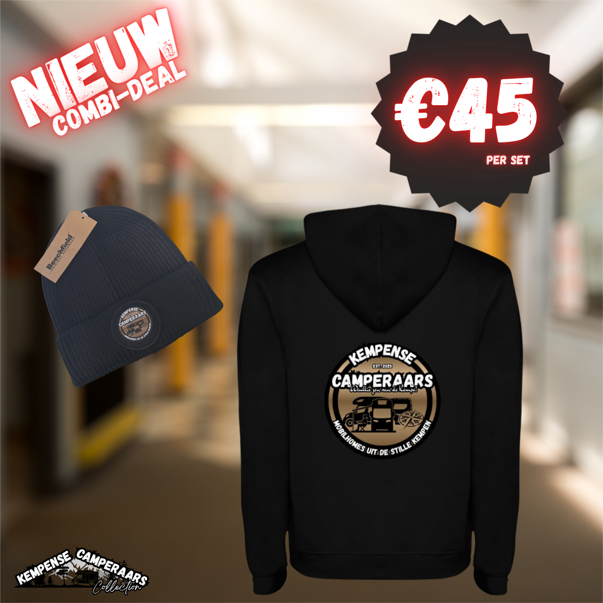 hoodie + Muts