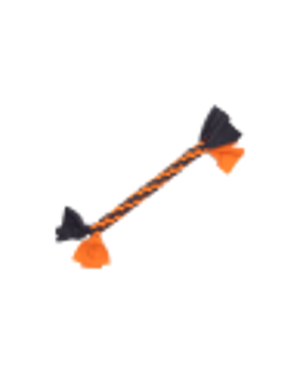 Zergel flostouw oranje maat M/L/XL